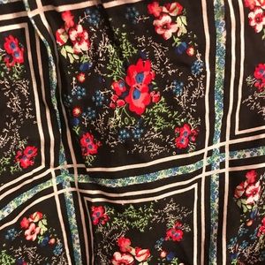 Beautiful multi color floral baby doll dress